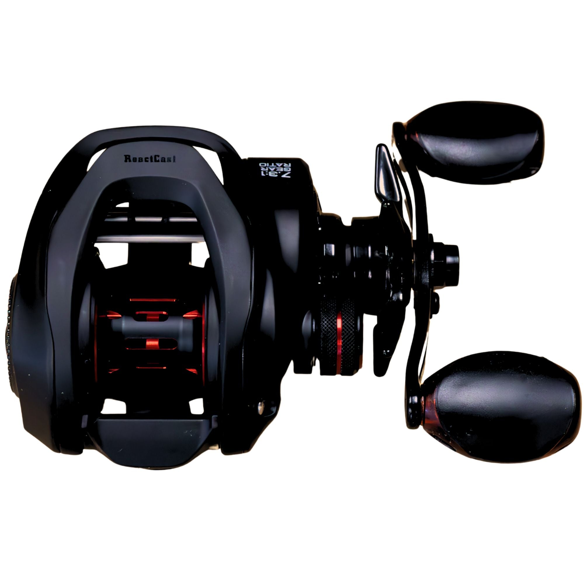 Carrete de pesca Baitcasting Reaction Tackle - Edición ReactCast - Relación de transmisión de alta velocidad 7.3:1 - NUEVO