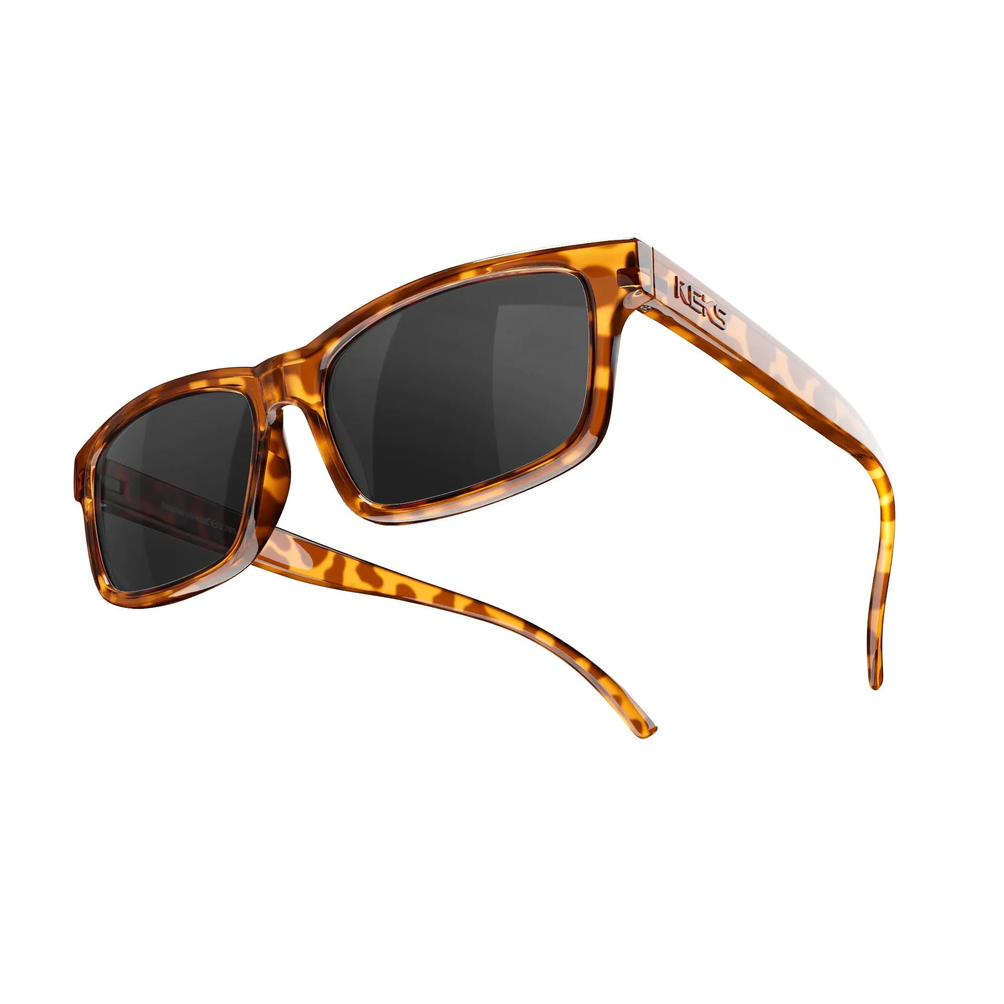 Gafas de sol graduadas rectangulares Tortoise Trivex® polarizadas