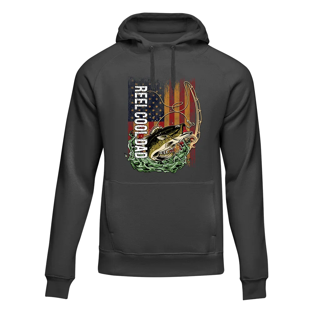 Sweat à capuche unisexe Reel Cool Dad