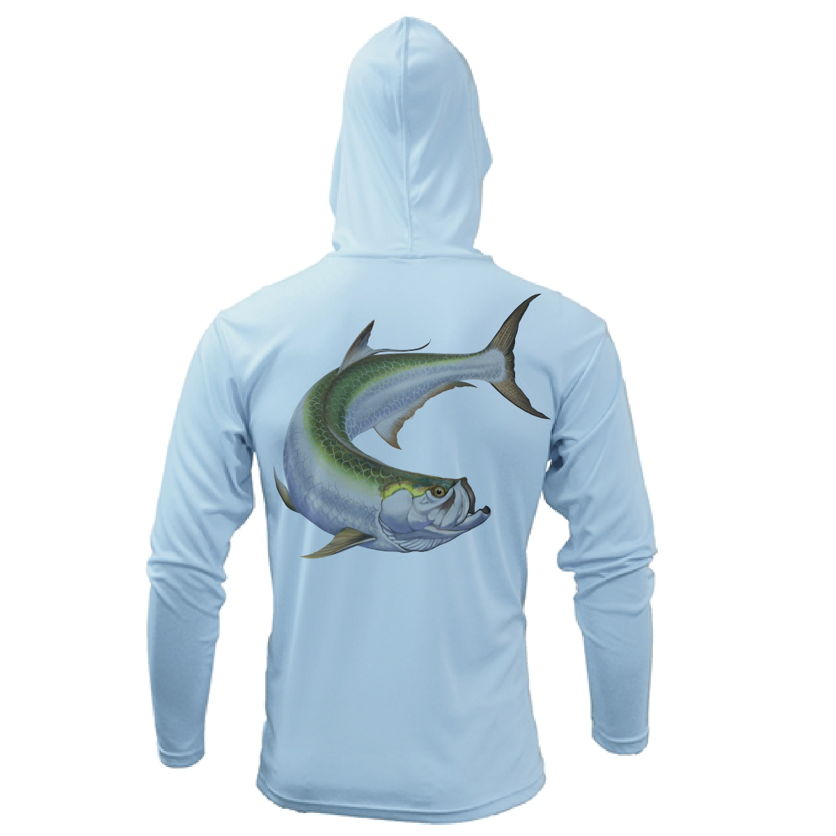 Dunedin, FL Action Tarpon Long Sleeve UPF 50+ Dry-Fit Hoodie