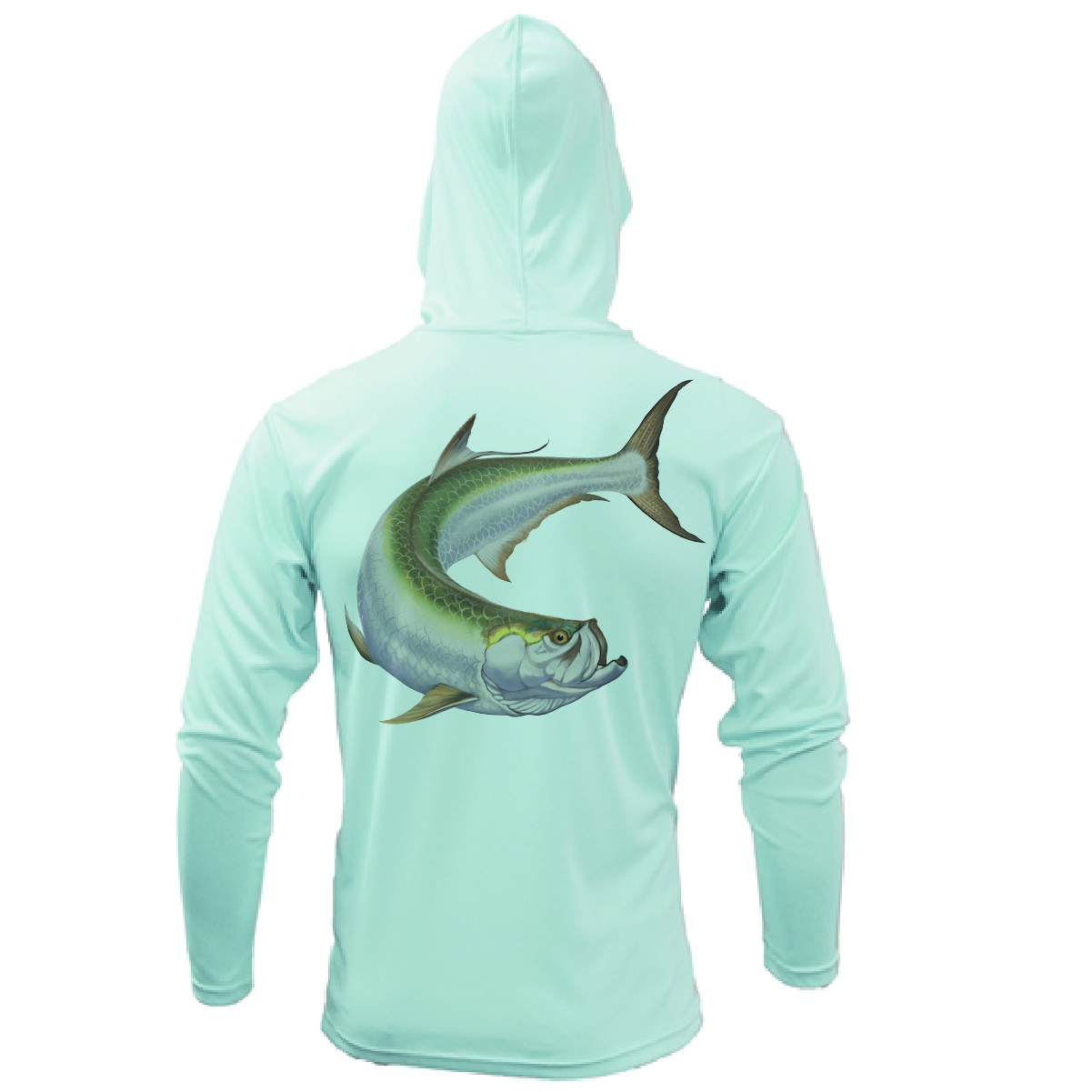 Dunedin, FL Action Tarpon Long Sleeve UPF 50+ Dry-Fit Hoodie