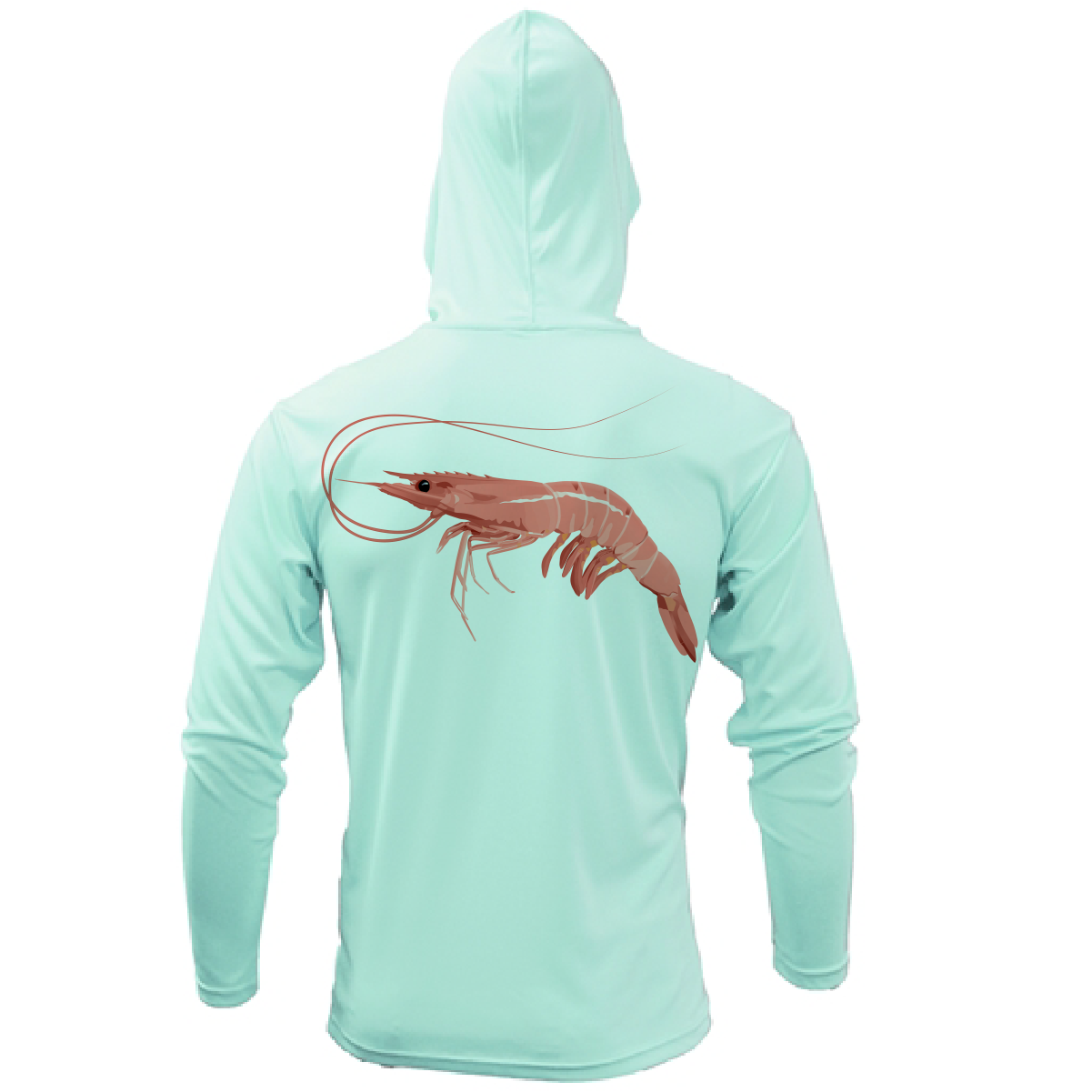 Key West, FL Jumbo Shrimp Long Sleeve UPF 50+ Dry-Fit Hoodie