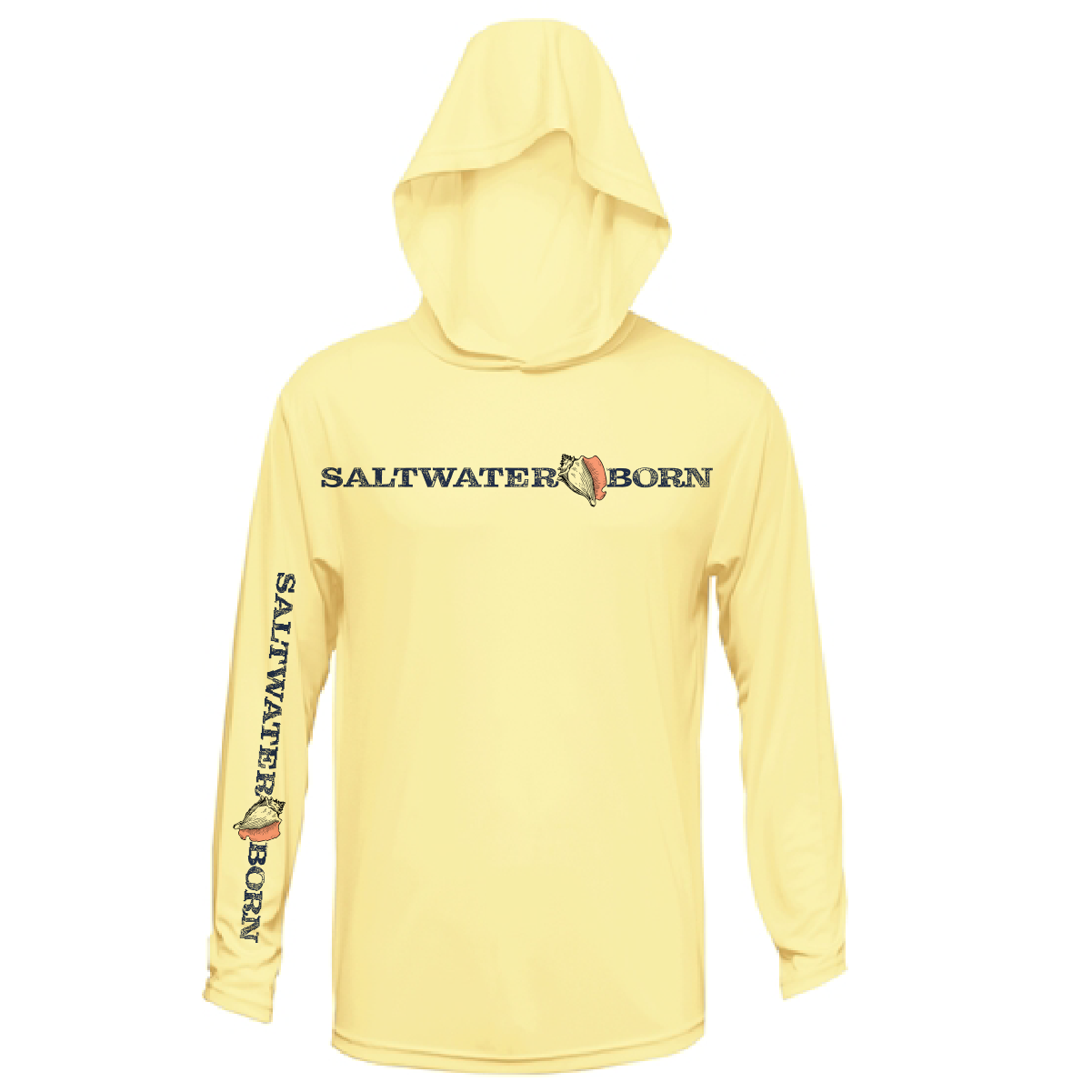 Key West, FL Linear Logo Long Sleeve UPF 50+ Dry-Fit Hoodie