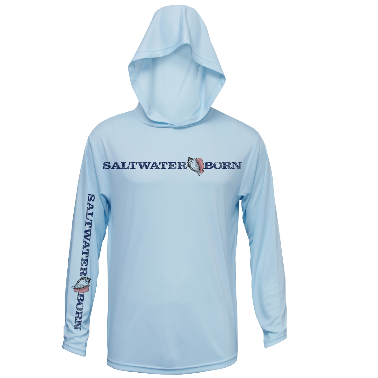 Key West, FL Linear Logo Long Sleeve UPF 50+ Dry-Fit Hoodie