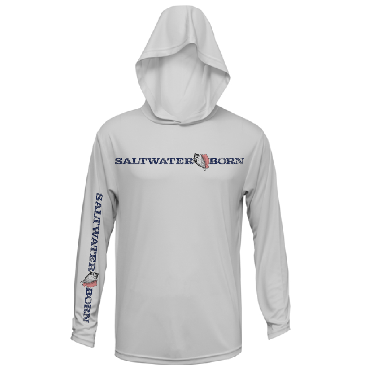 Key West, FL Linear Logo Long Sleeve UPF 50+ Dry-Fit Hoodie