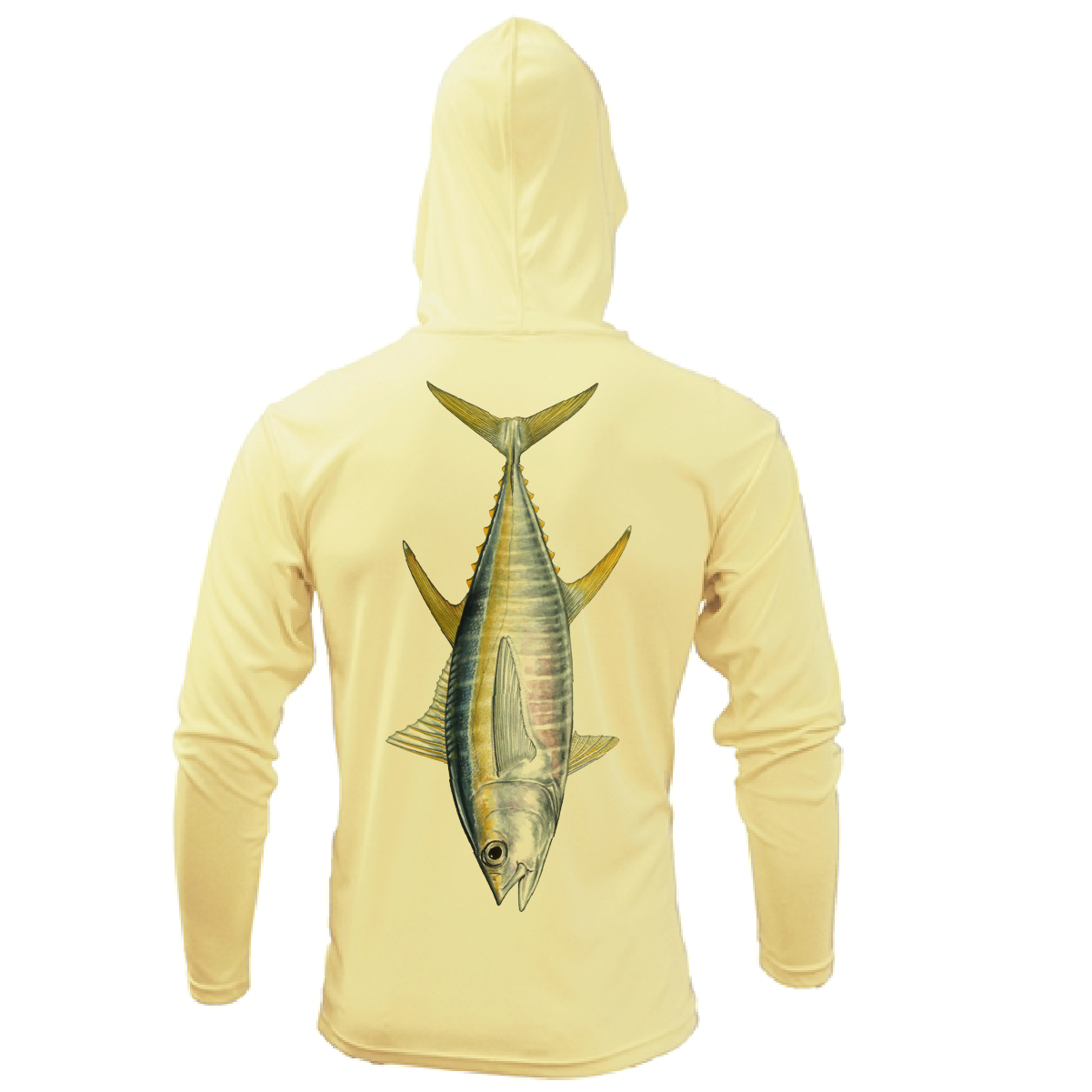 Key West, FL Tuna Long Sleeve UPF 50+ Dry-Fit Hoodie