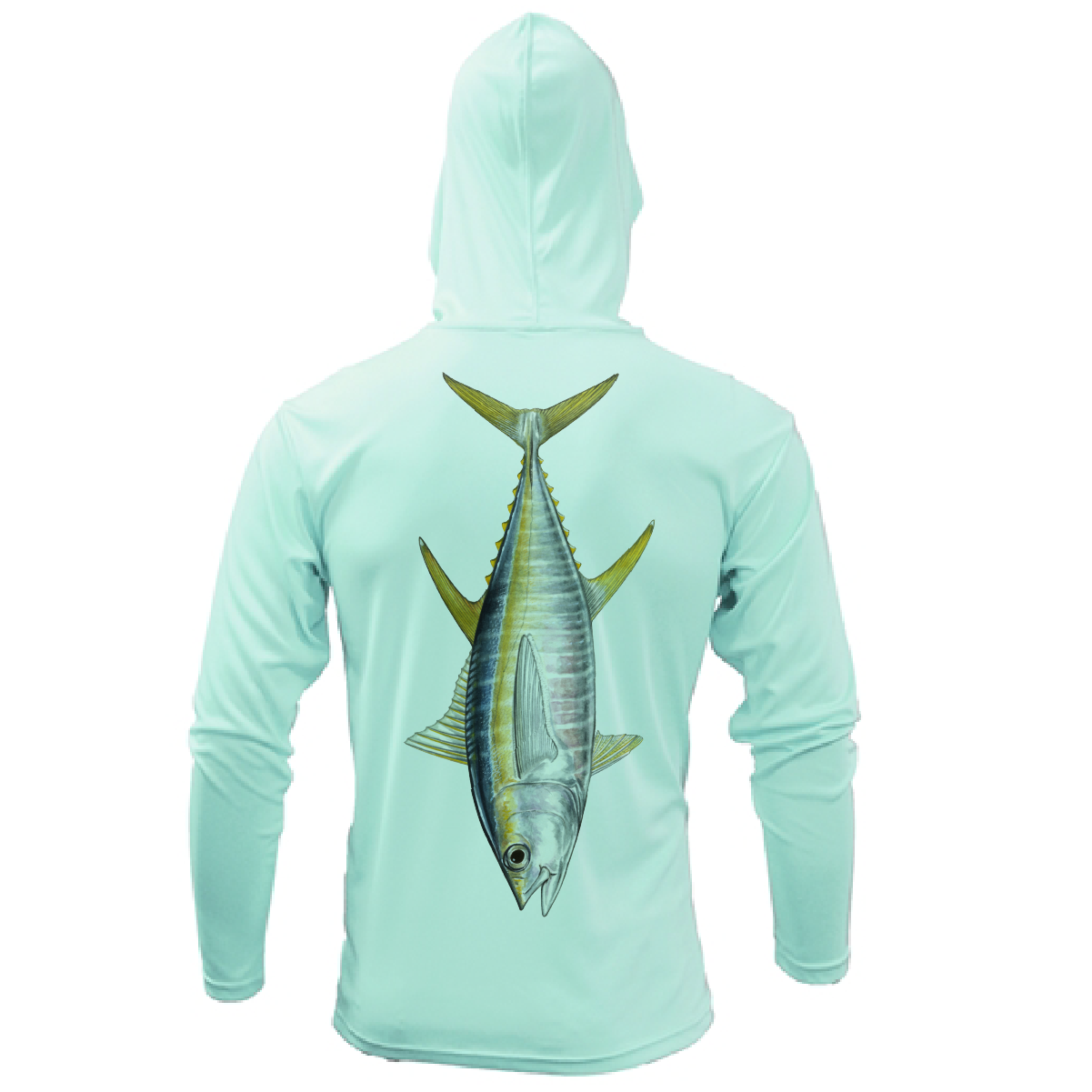 Key West, FL Tuna Long Sleeve UPF 50+ Dry-Fit Hoodie
