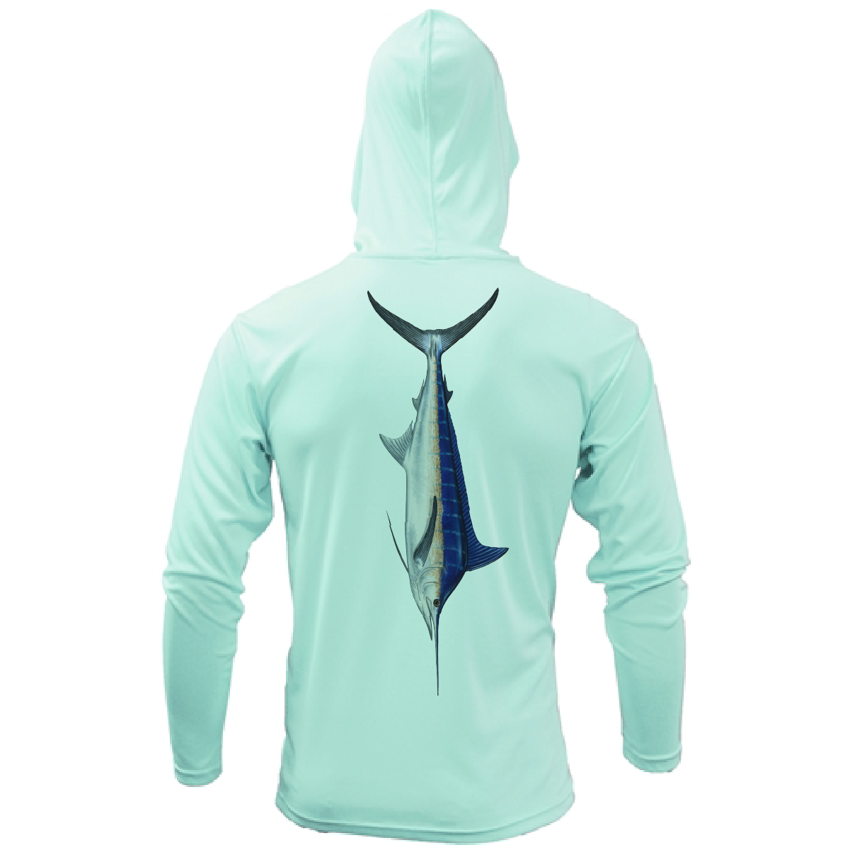St. Pete Beach, FL Blue Marlin Long Sleeve UPF 50+ Dry-Fit Hoodie