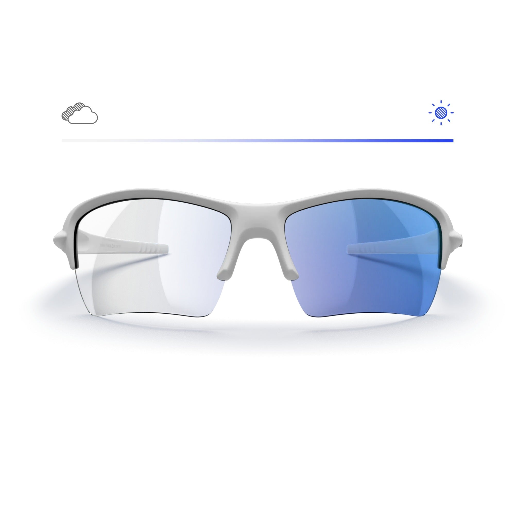 White Sling XM con lentes Transitions® Colors graduadas