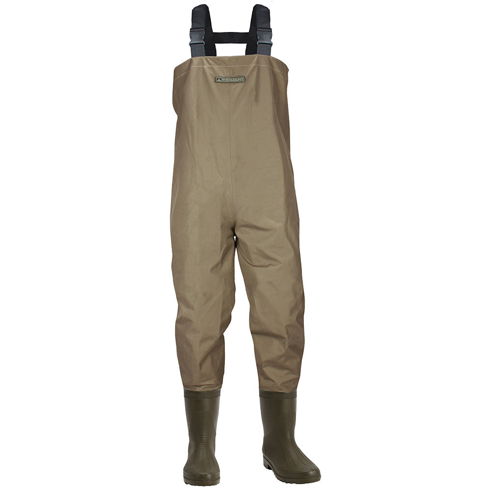 Bota de vadeo hasta el pecho Slipstream de PVC con suela antideslizante