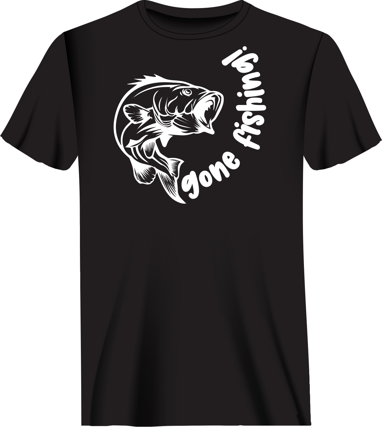 Camiseta de hombre "Gone Fishing v1"
