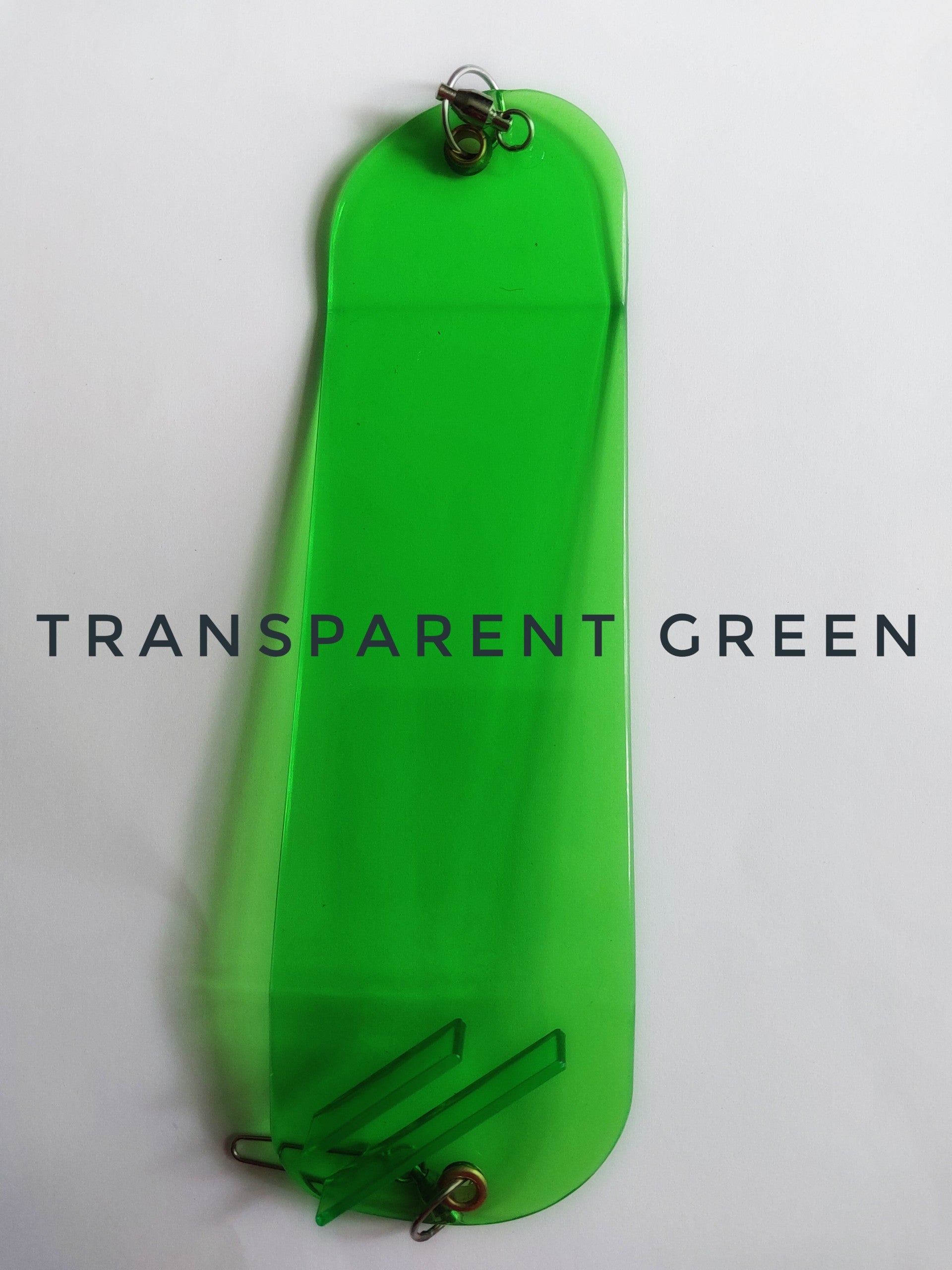 8.5" Dual Fin Flasher Blank