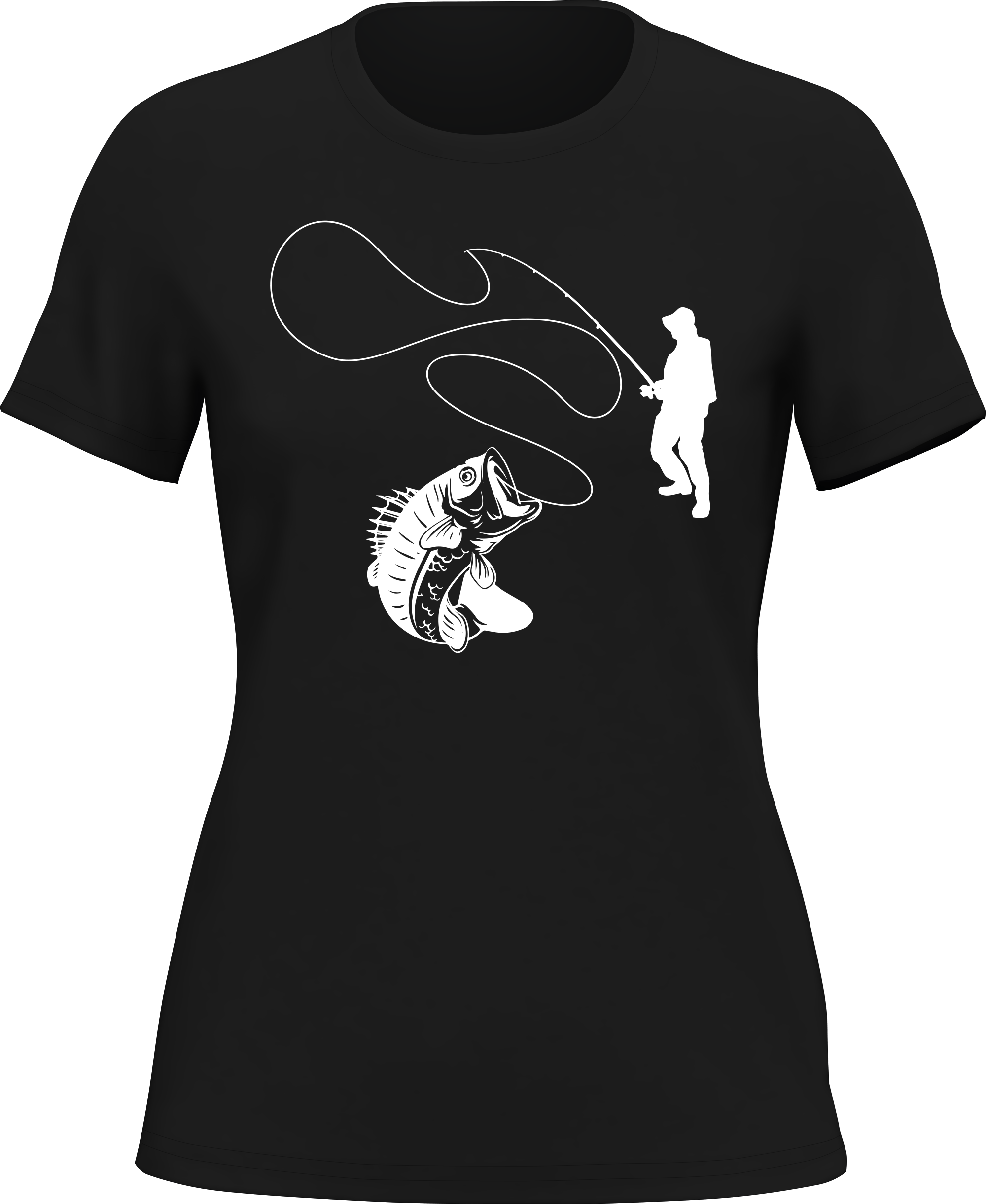 Fishing Lines T-Shirt for Women