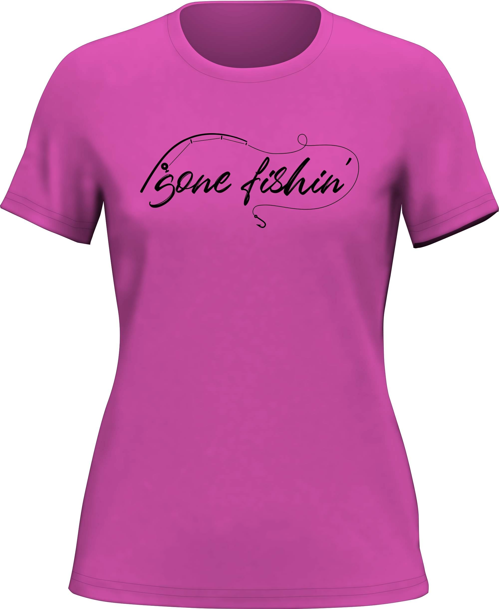 Gone Fishing v2 T-Shirt for Women