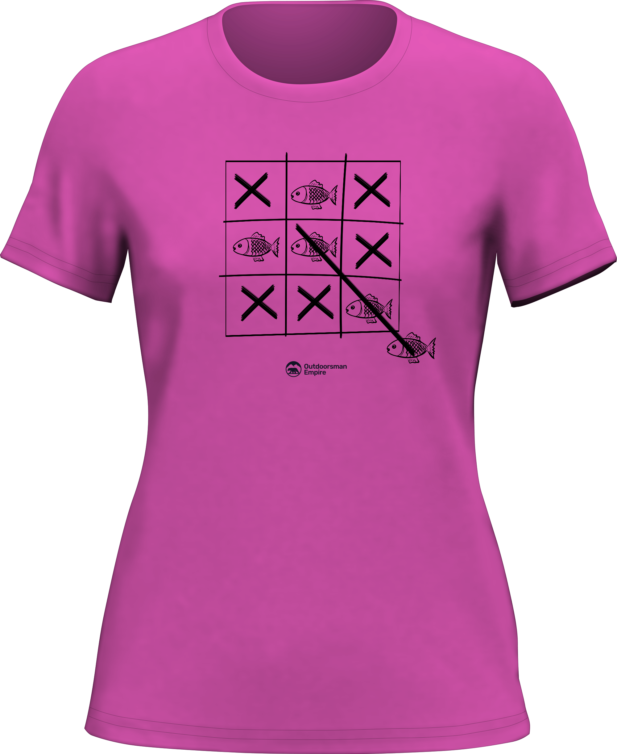 Camiseta "Tick Tack Toe" para mujer