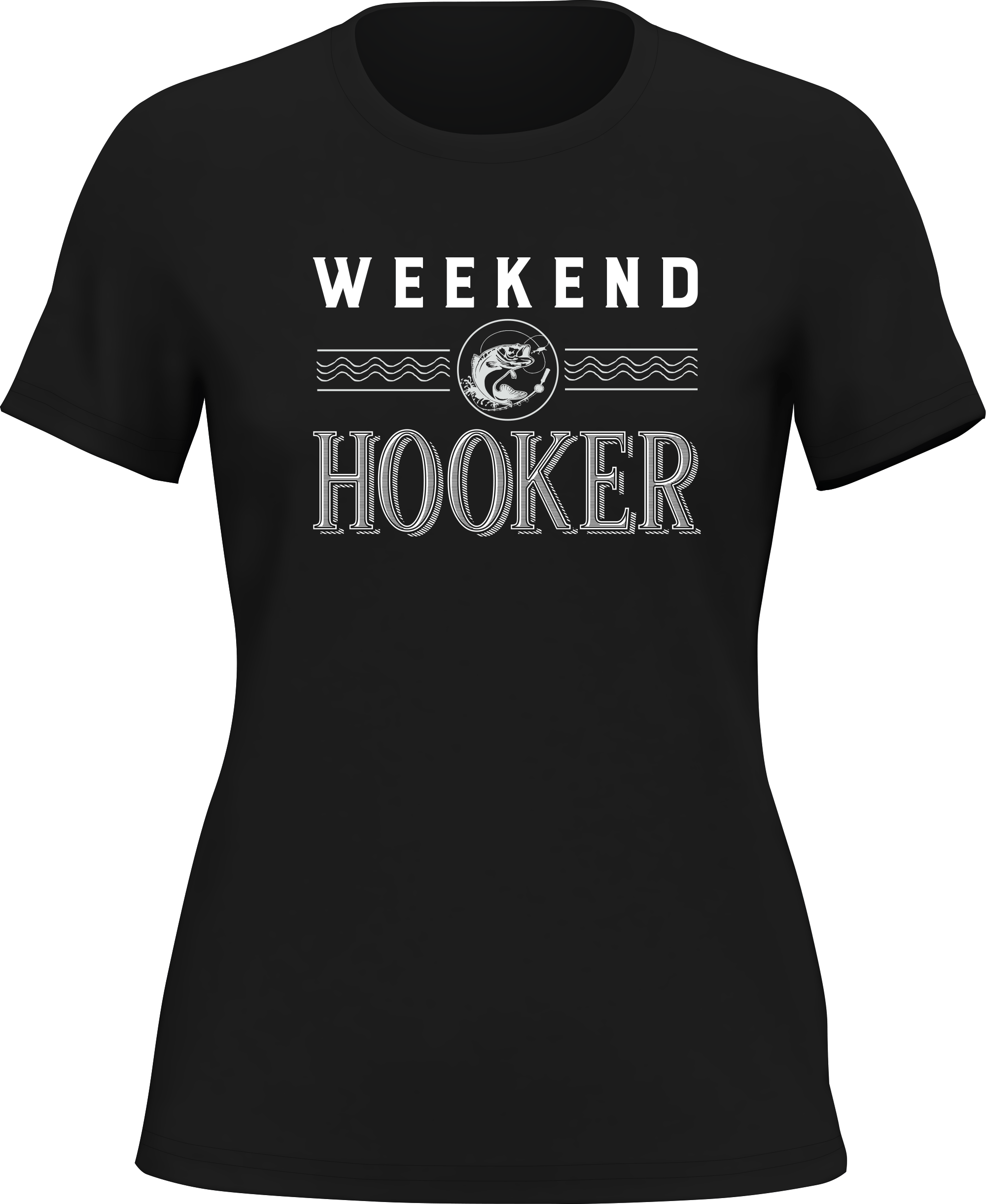 Camiseta de fin de semana de prostituta para mujer