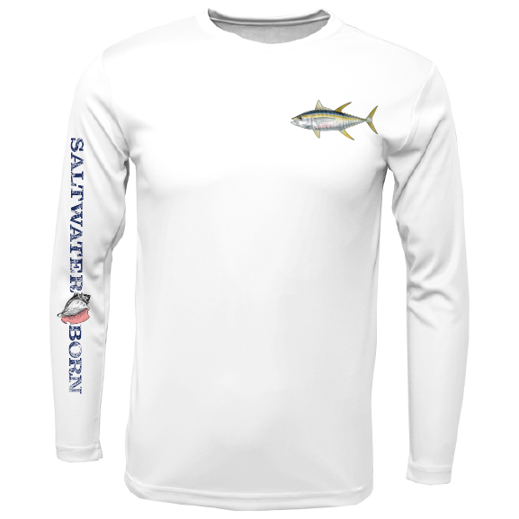 Clean Tuna Long Sleeve UPF 50+ Dry-Fit Shirt