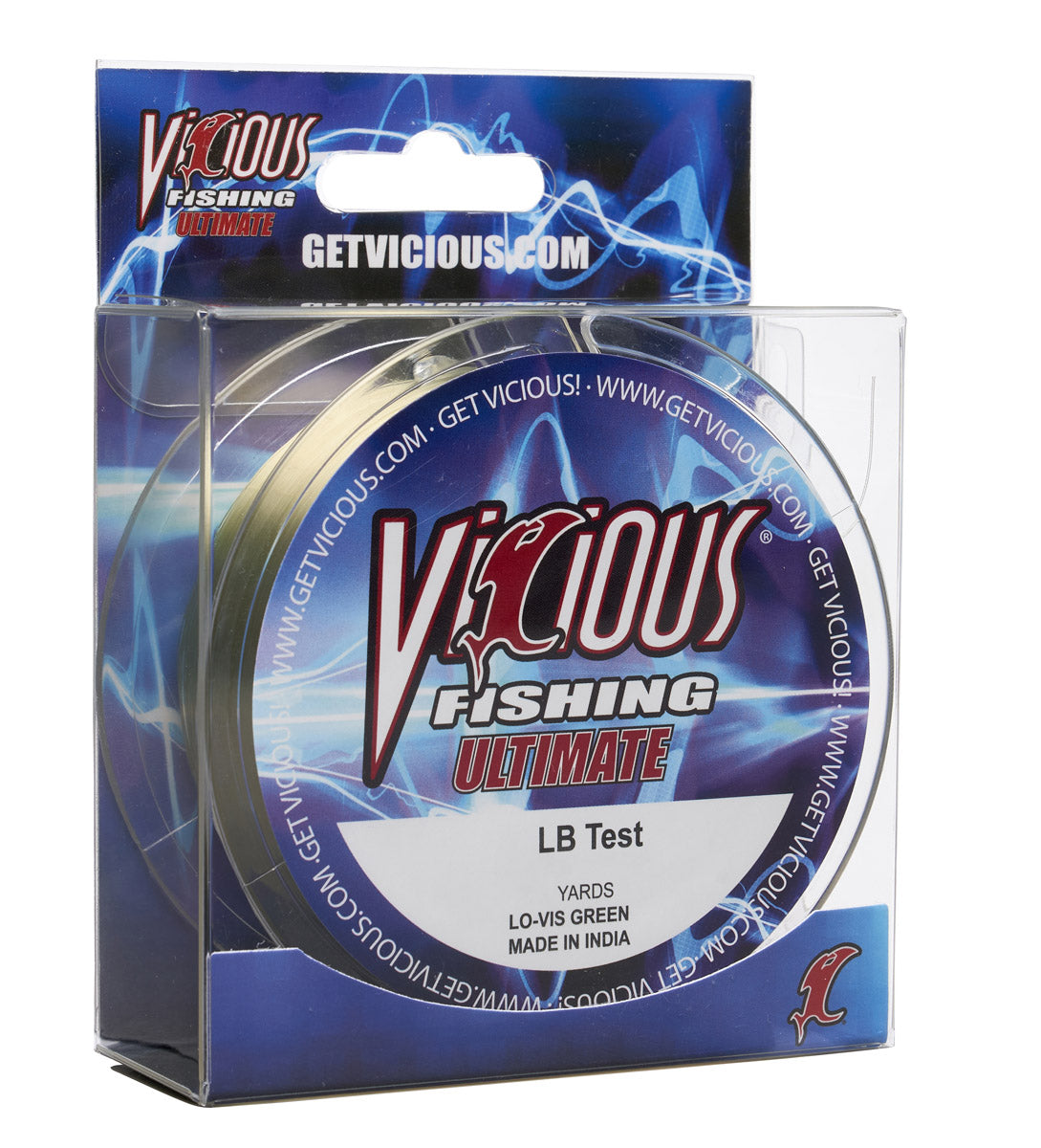 Vicious Ultimate Lo-Vis Green Mono - 17 Lb Test