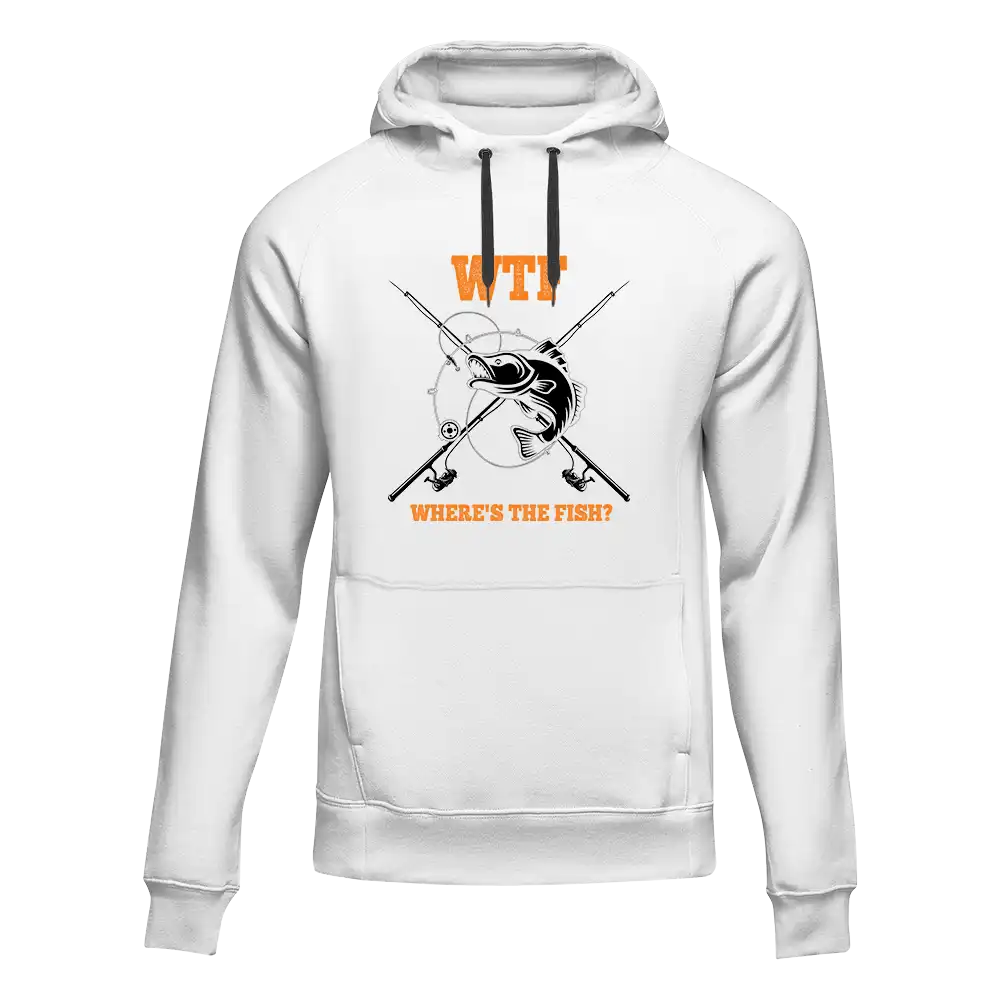WTF Where's The Fish Unisex Hoodie