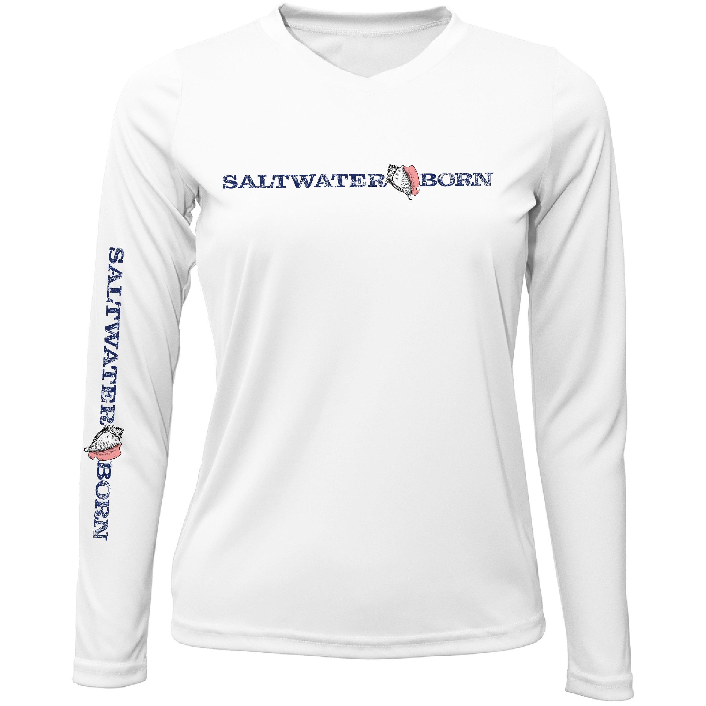 Saltwater Born Long Sleeve UPF 50+ Dry-Fit Shirt