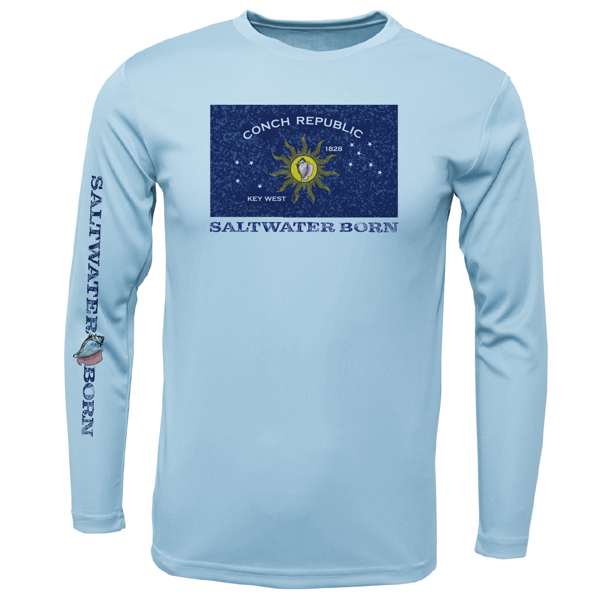 Conch Republic Men's Long Sleeve UPF 50+ Dry-Fit Shirt
