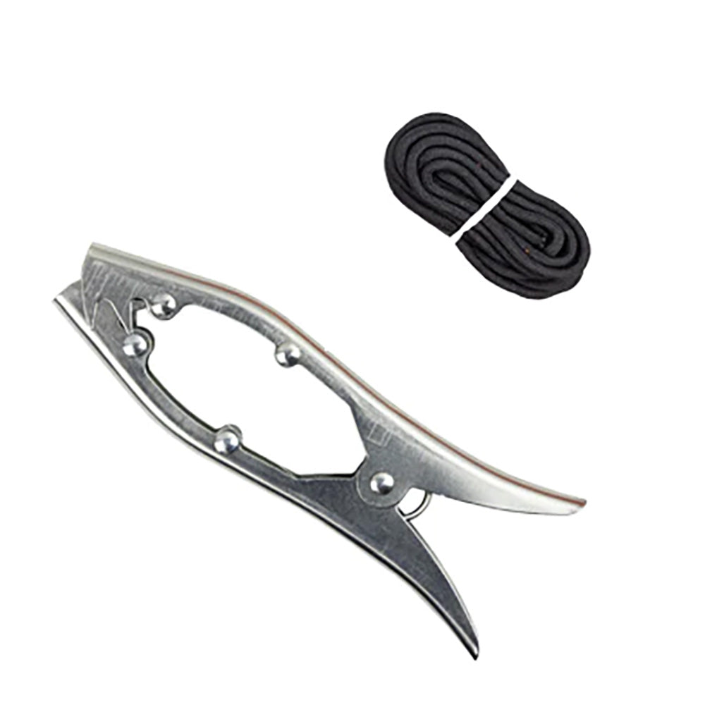 YakGear Galvanized Brush Gripper (Silver) | Bobber Bargain.