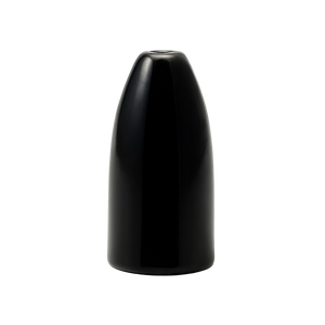 Angler's Pro Tungsten Bullet Weight – black eco-friendly tungsten fishing sinker