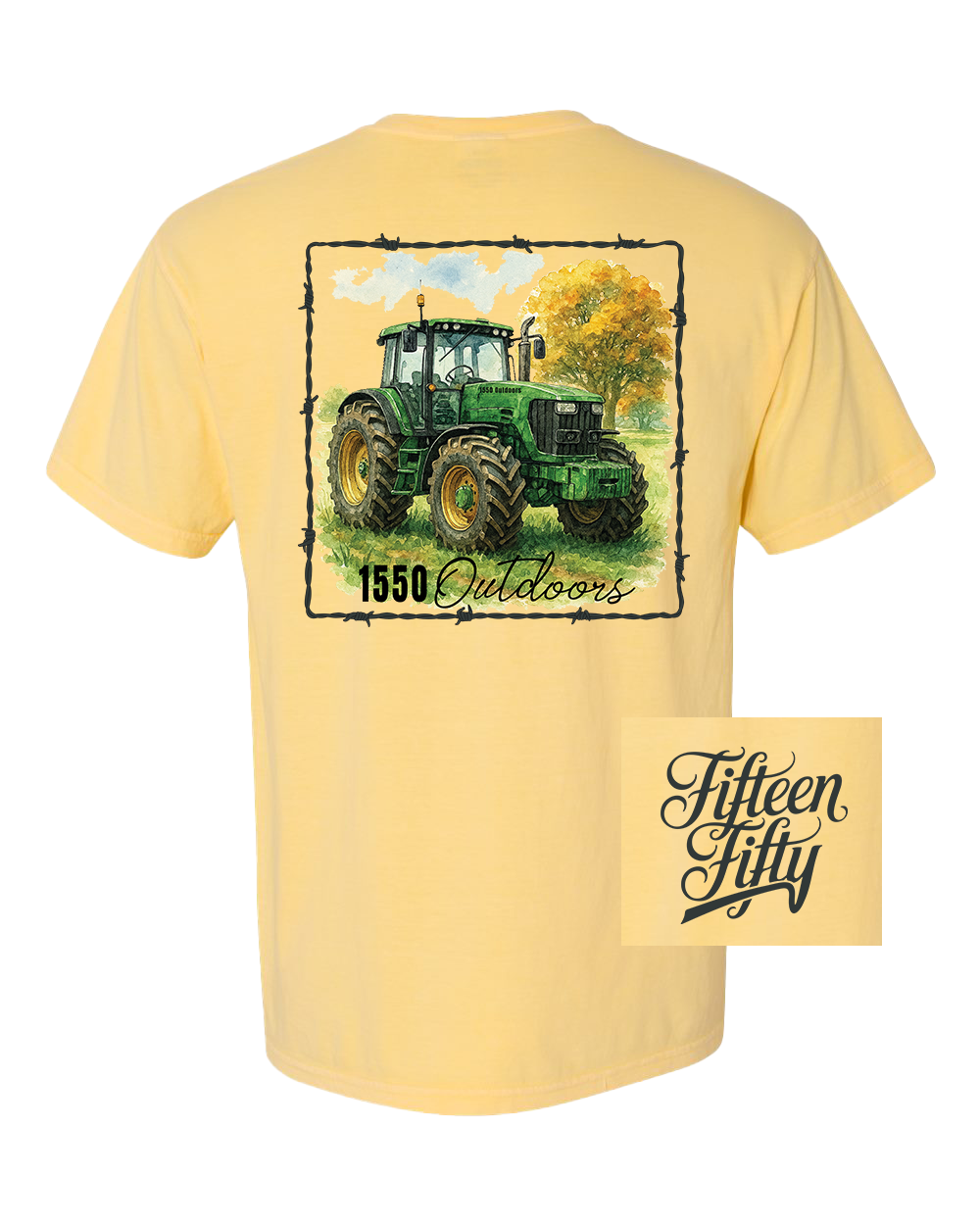 Big Green Tractor Pocket Tee