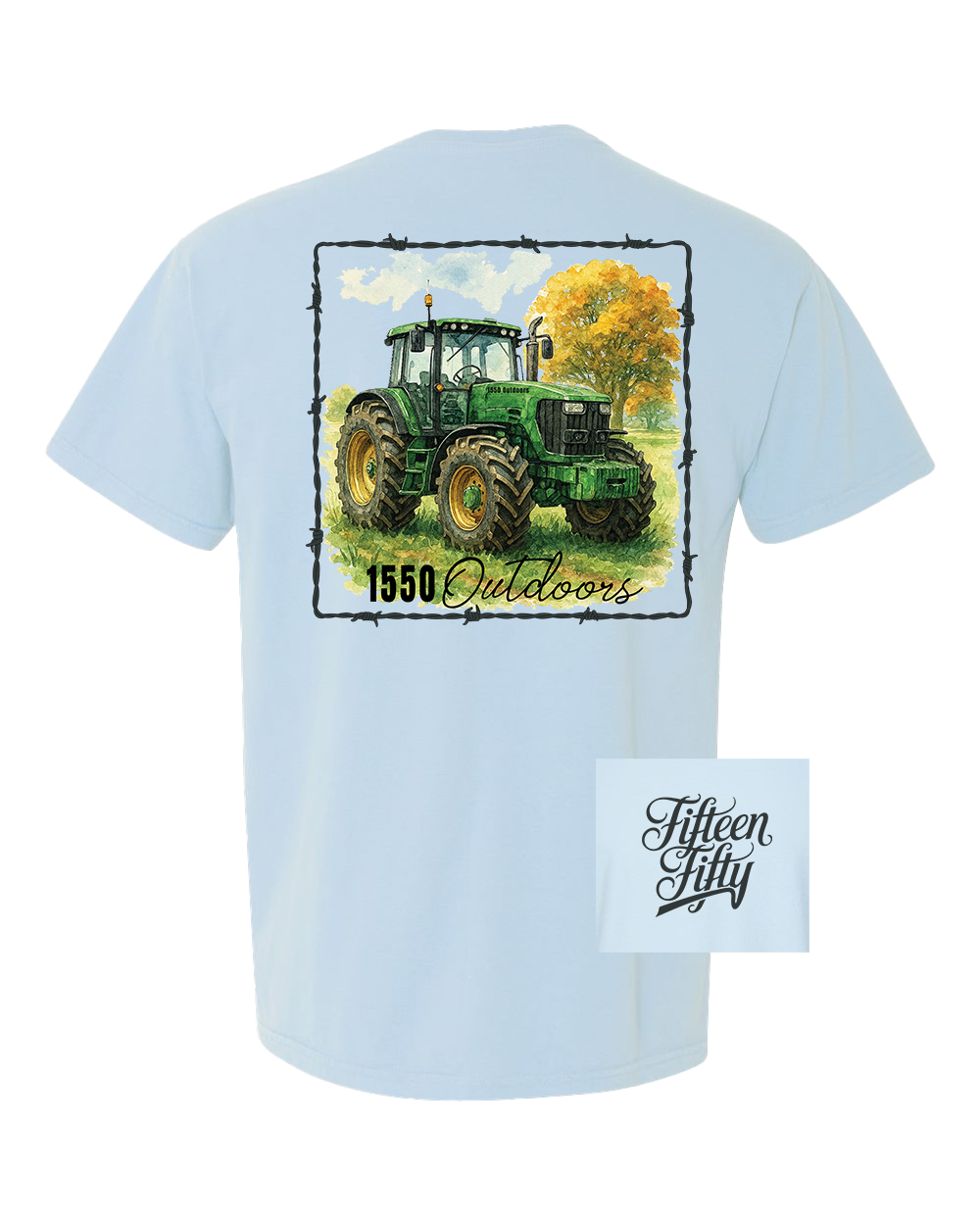 Big Green Tractor Pocket Tee