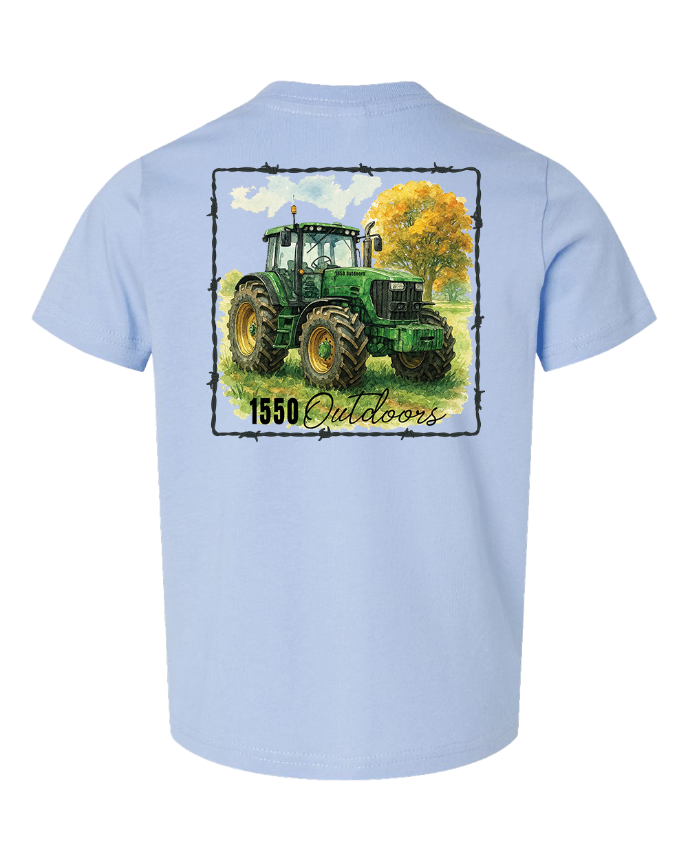 Big Green Tractor Toddler Tee