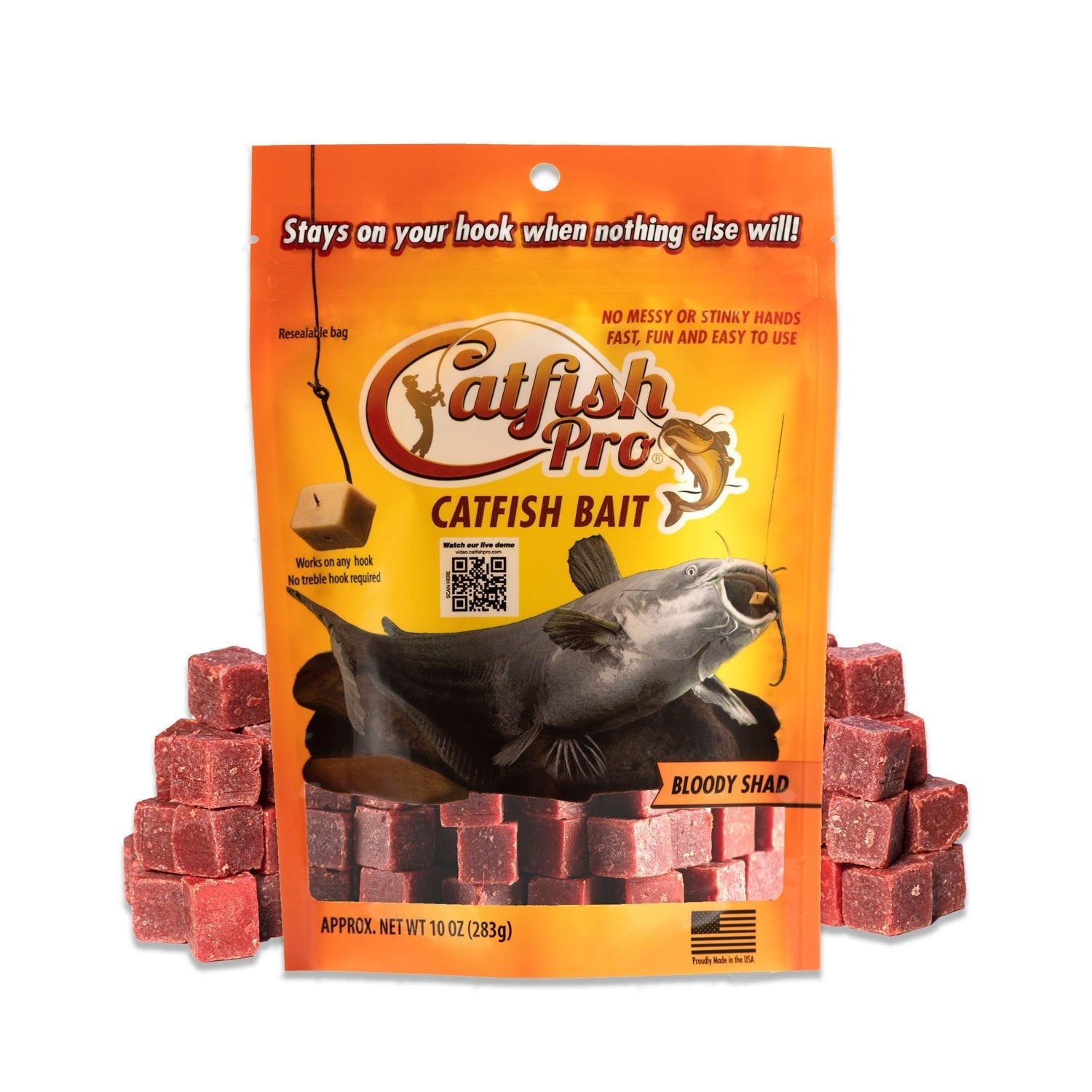 Cebo para bagre Bloody Shad