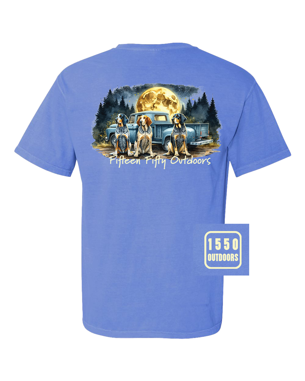 Blue Tick Moon Pocket Tee