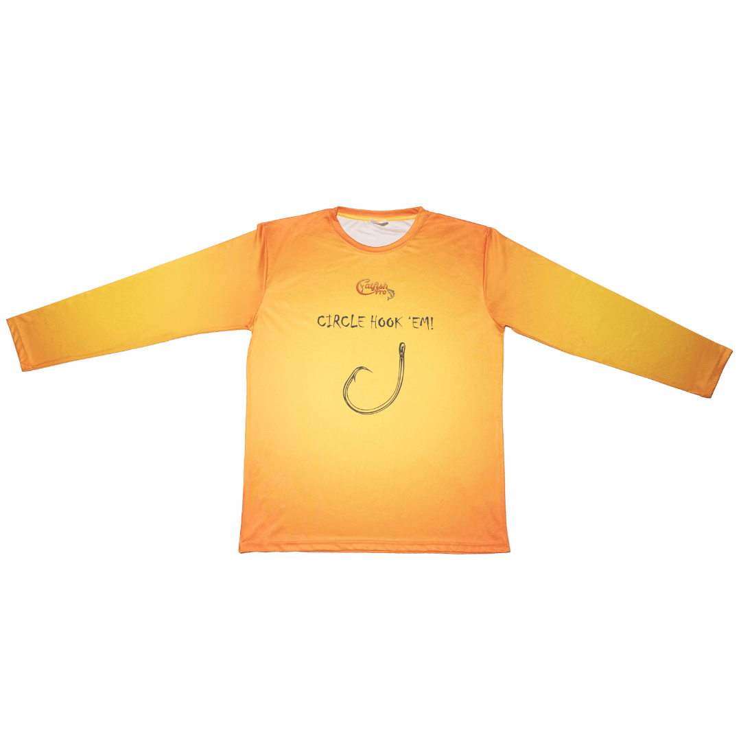 Camisa de pesca de manga larga Circle Hook'Em