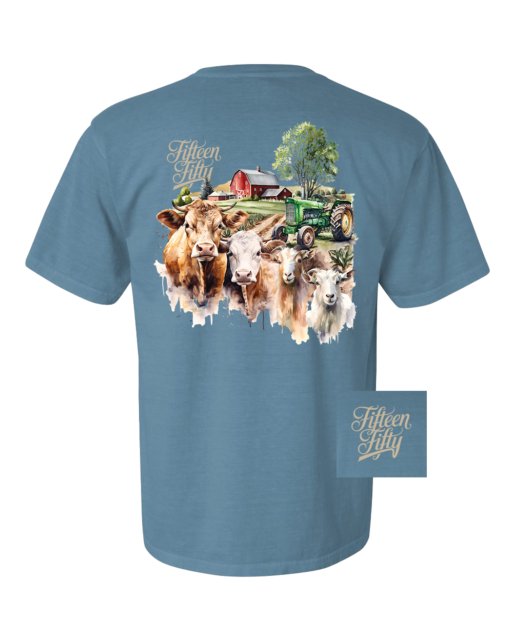 Cow Farm Pocket Tee