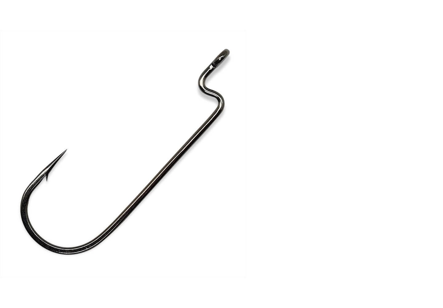 Gamakatsu - Superline Offset Round Bend Hook (NS) - Bobber Bargain