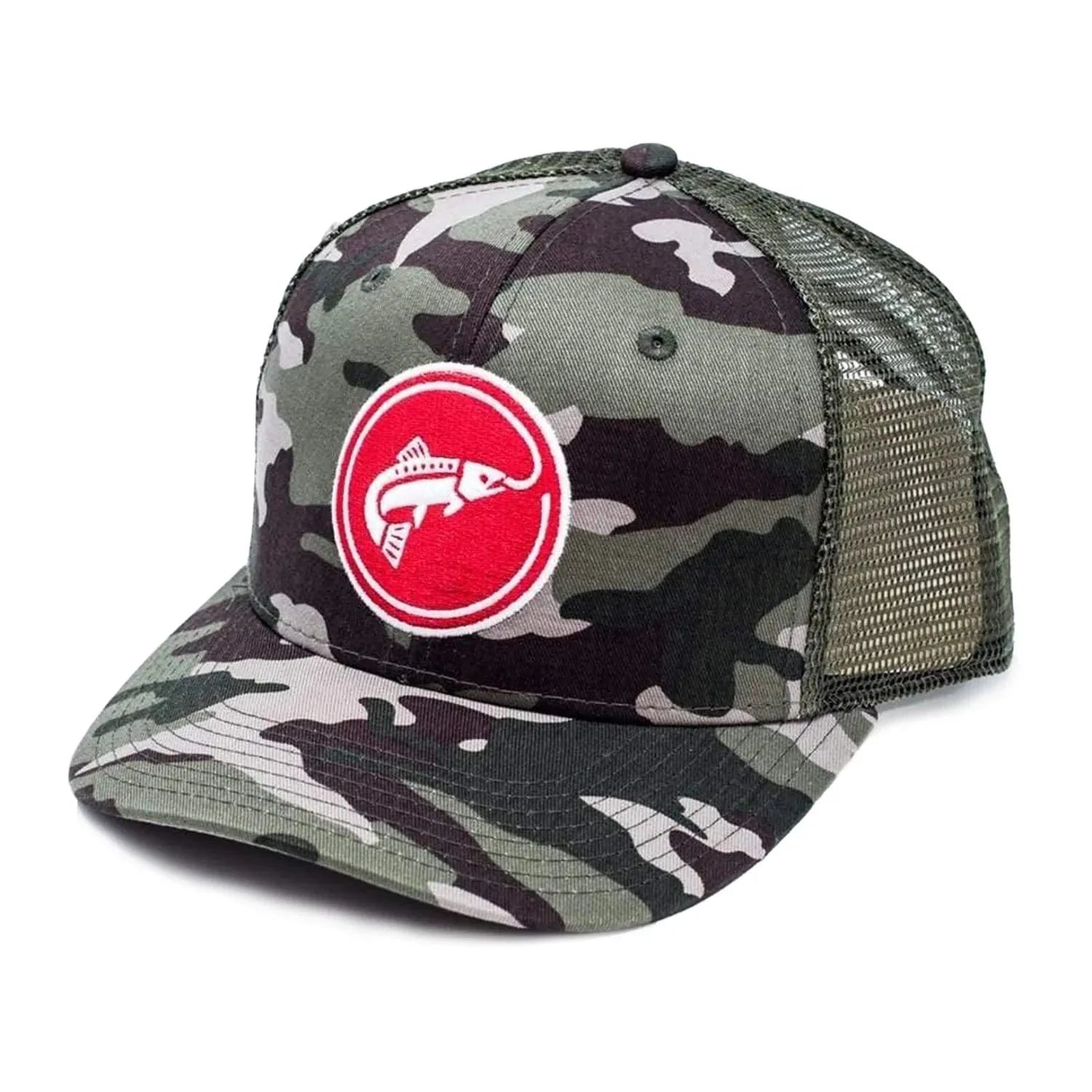 High Crown Adjustable Ball Cap - Circle Logo