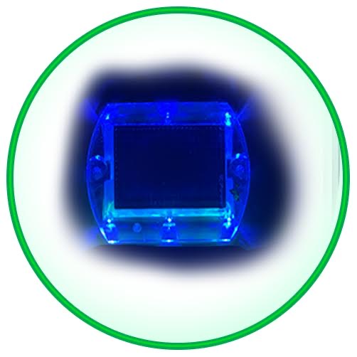 Lumières solaires pour quai