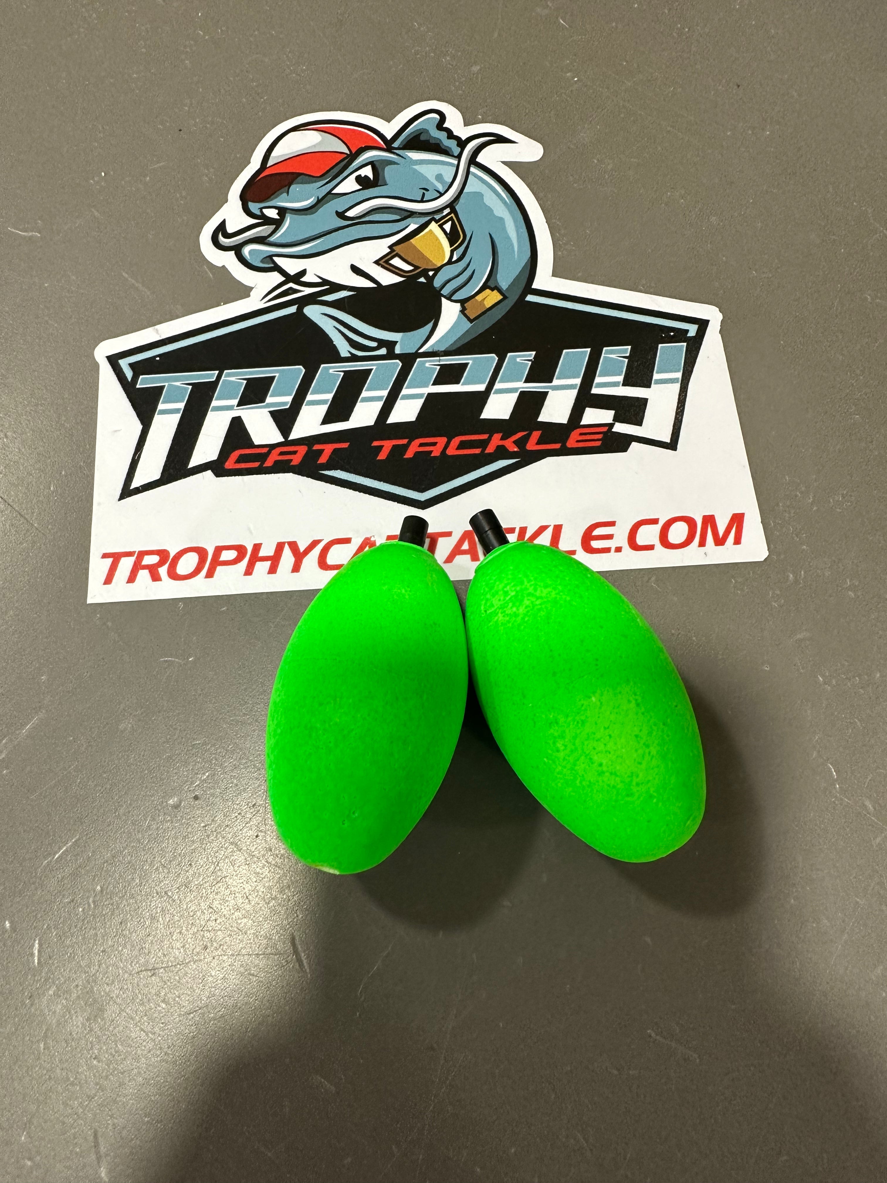 Flotador ovalado sin ranuras de 2,5 pulgadas