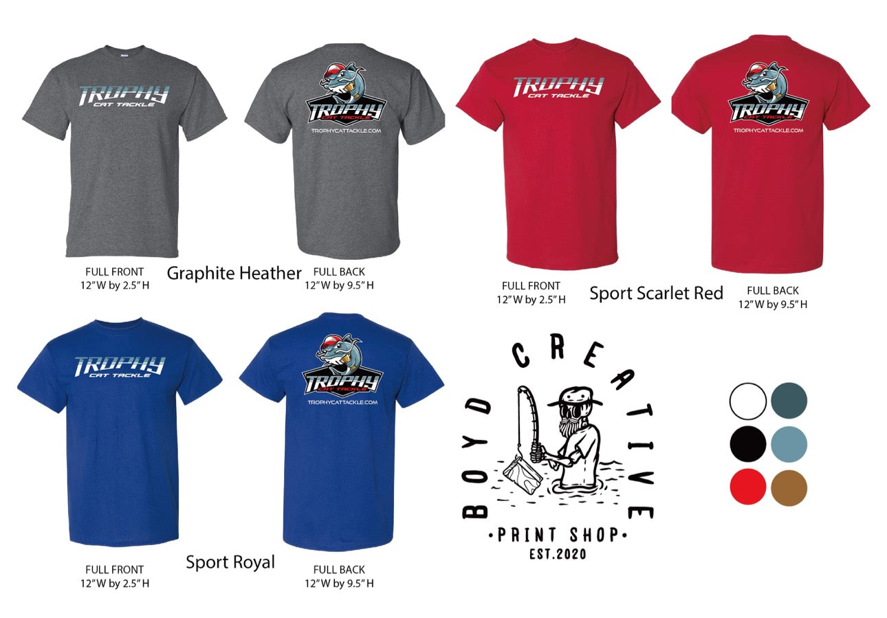 T-shirt à manches courtes Trophy Cat Tackle