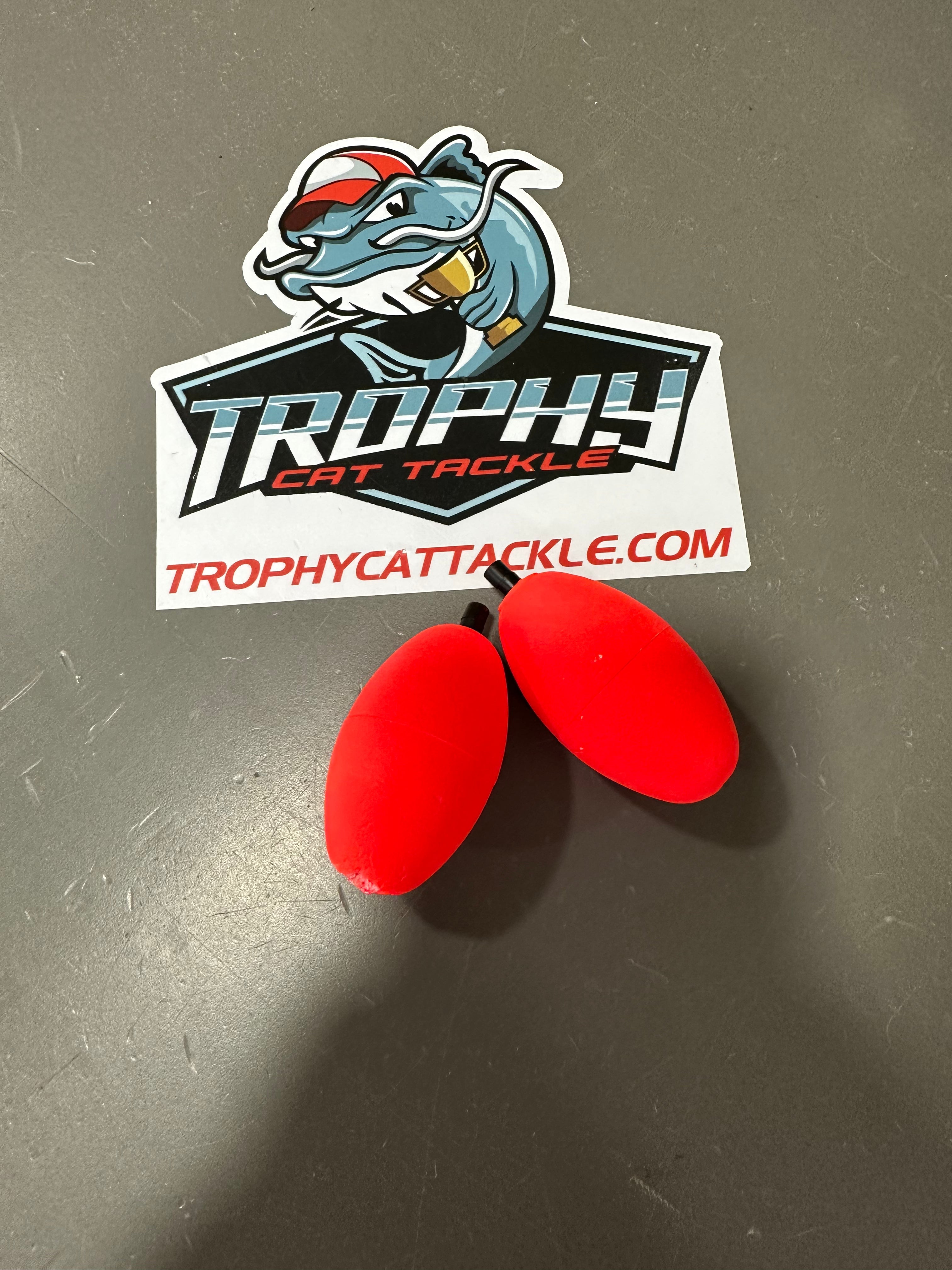 Flotador ovalado sin ranuras de 2,5 pulgadas