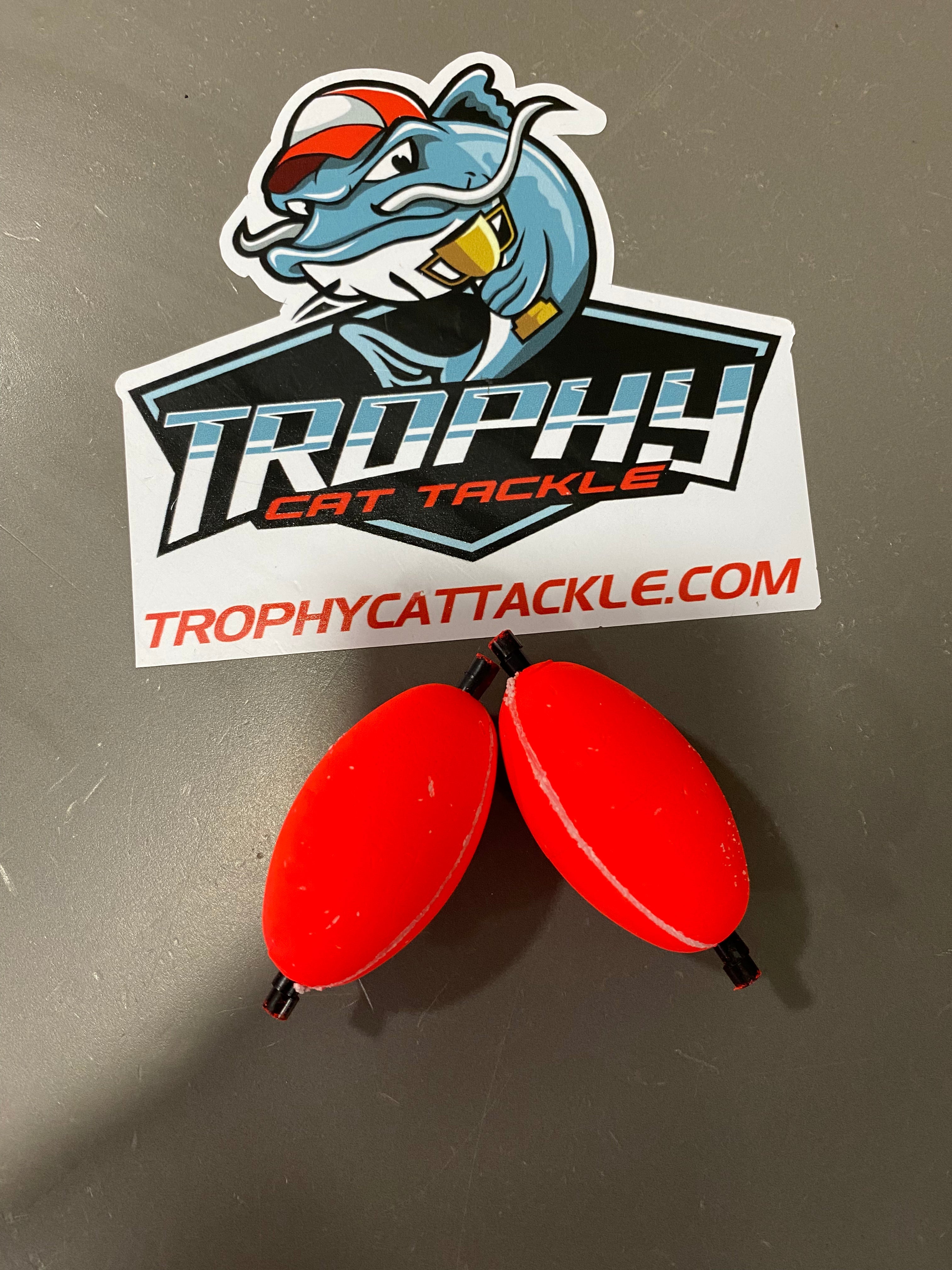 Flotador ovalado RANURADO de 2,5 pulgadas