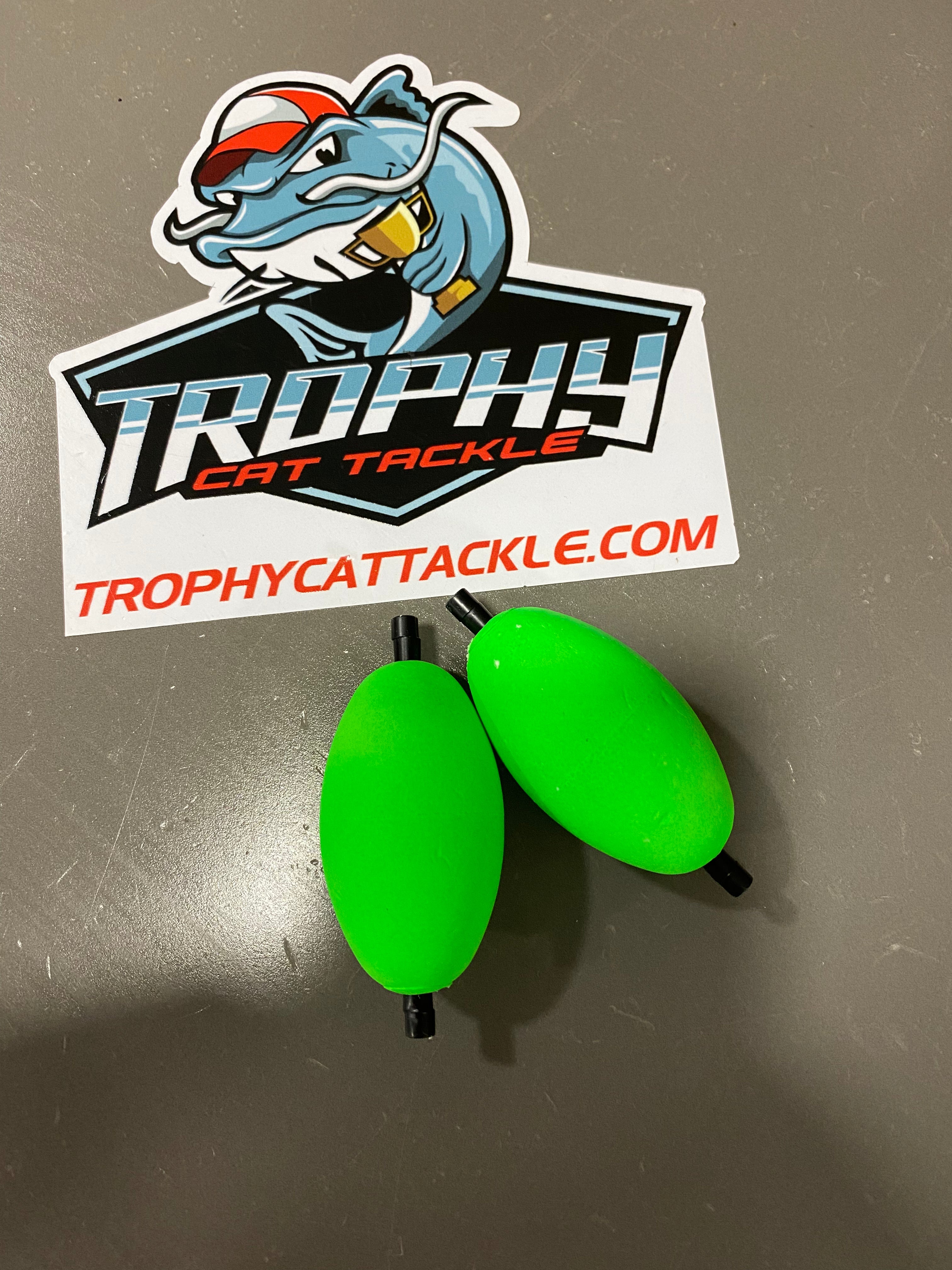 Flotador ovalado RANURADO de 2,5 pulgadas