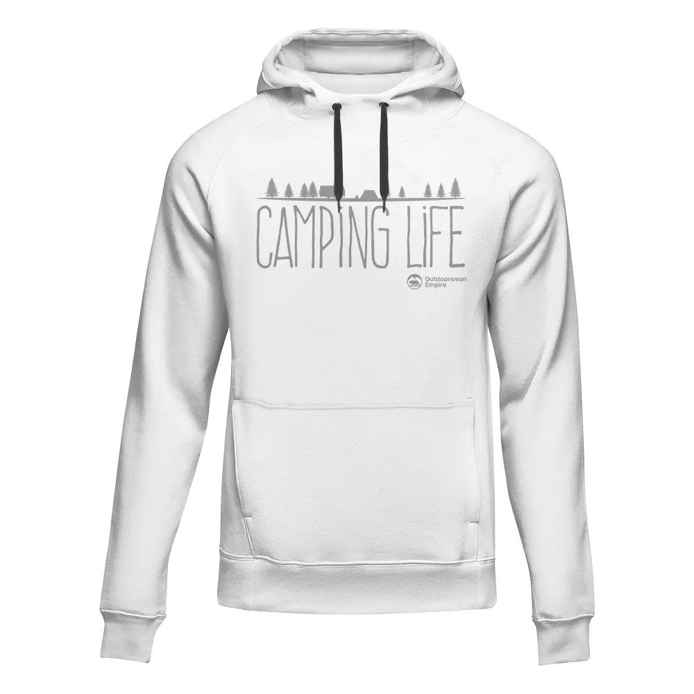Sudadera unisex con capucha Camping Life