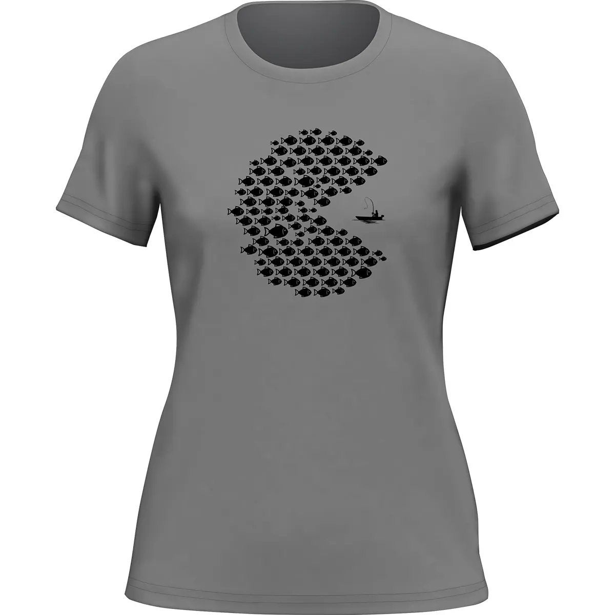 T-shirt Pacman Pêche pour femme