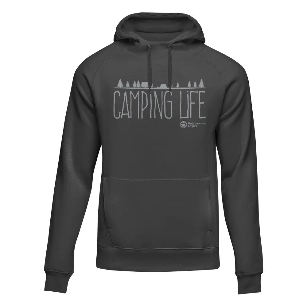 Sudadera unisex con capucha Camping Life