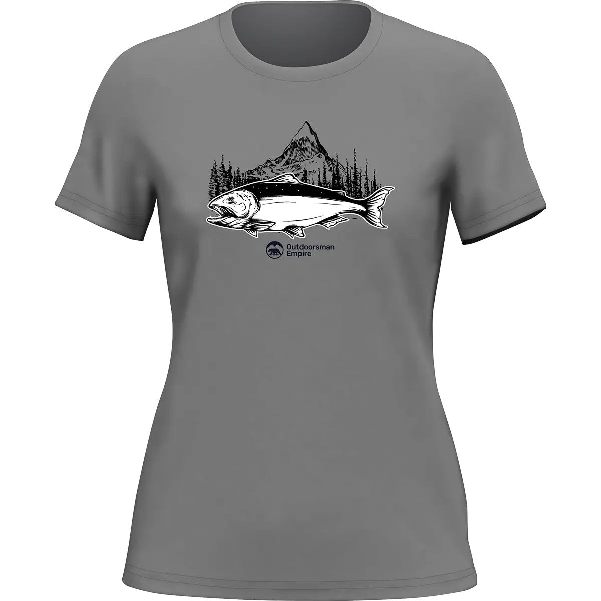 T-shirt Pêche en montagne pour femme