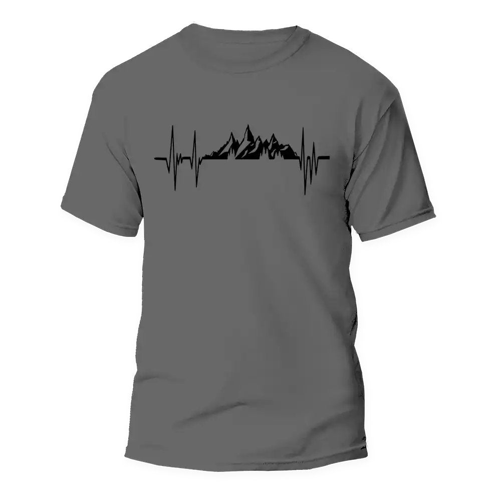 T-shirt unisexe « Mountains Heartbeats »