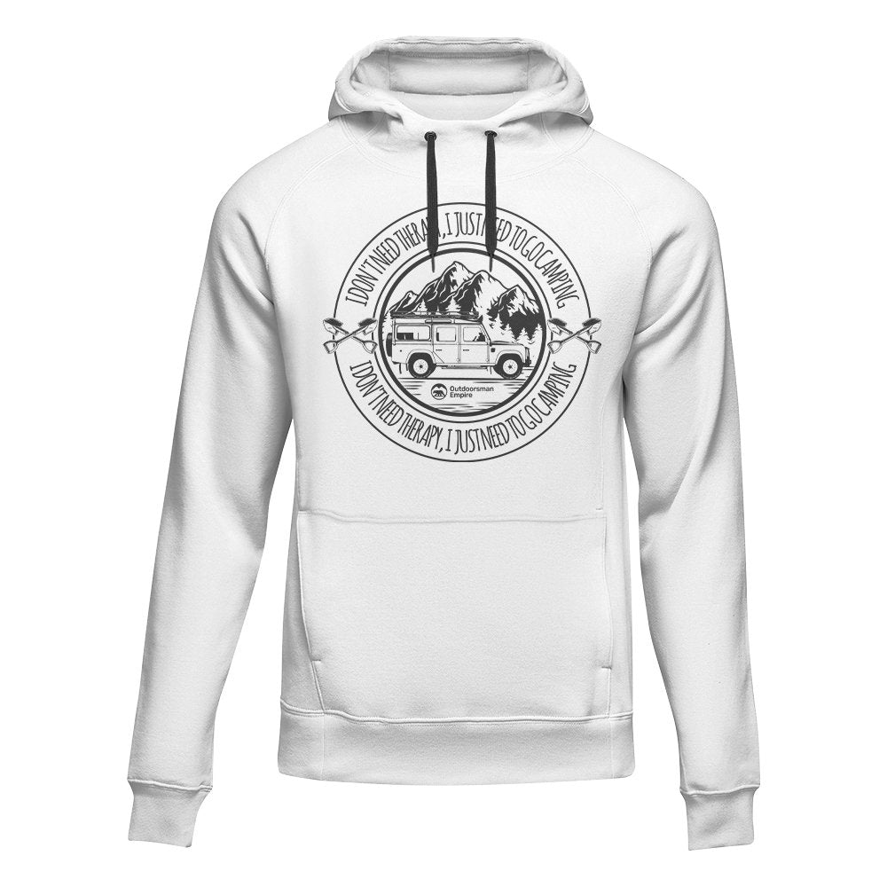 Sweat à capuche polaire pour adulte « Je n'ai pas besoin de thérapie »