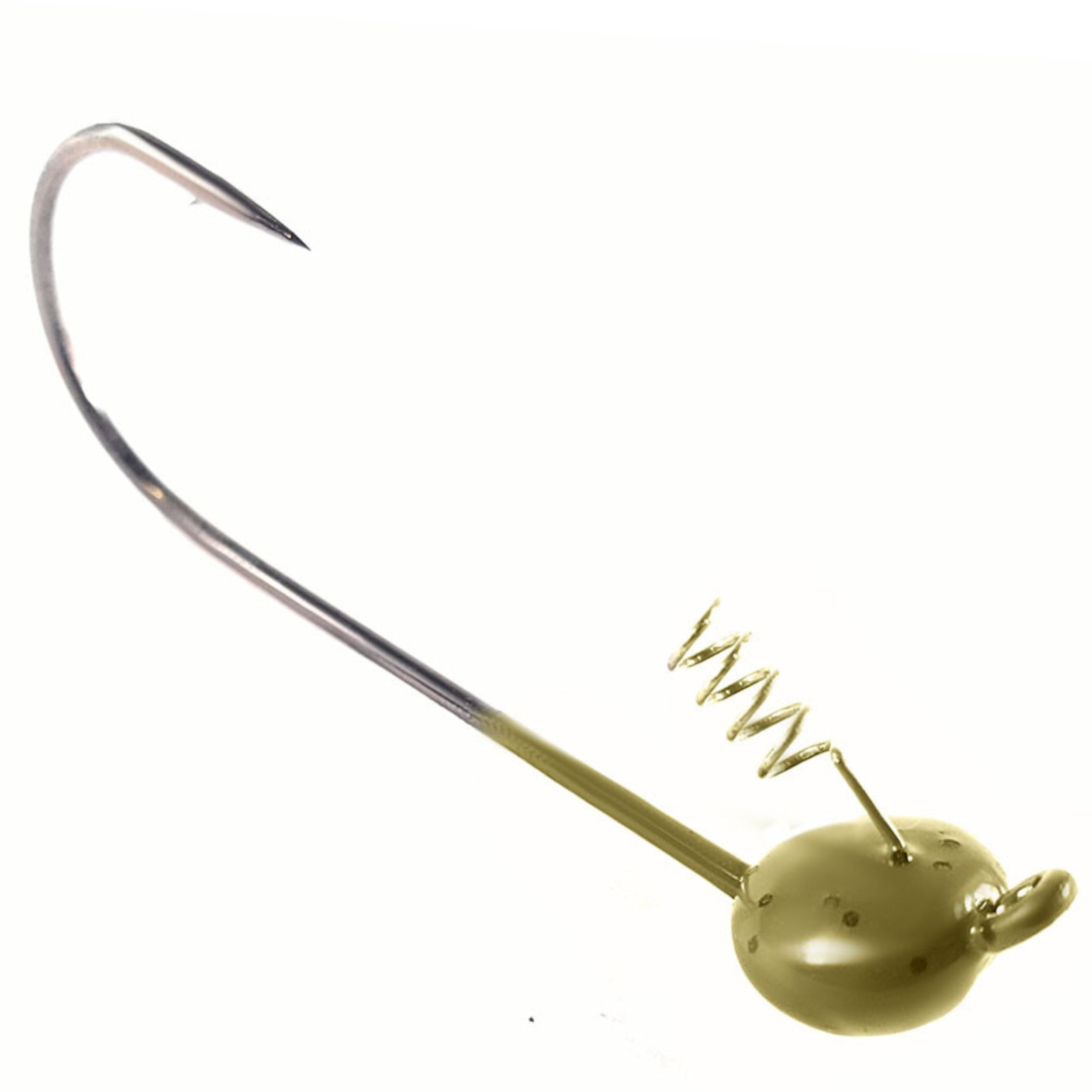 Jigs de cabeza temblorosa de tungsteno Reaction Tackle (paquete de 5)