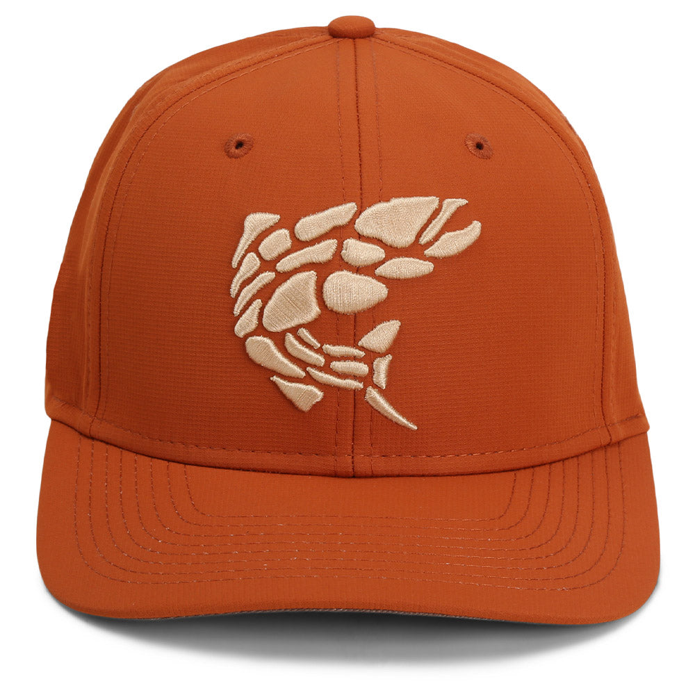 Casquette de pêche Rock Fish 3D Puff Embroidery Performance RipStop